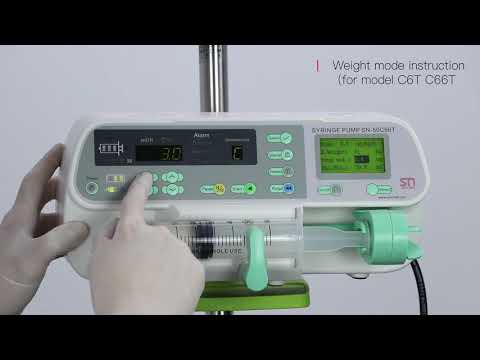 Syringes Pump SN-50C6T Series Operation Guide