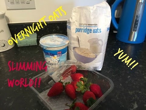 SLIMMING WORLD / Overnight oats !