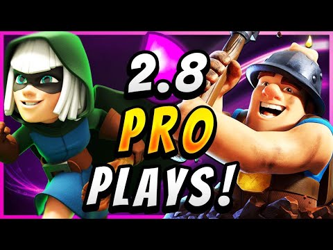 OUTPLAY ANY MATCHUP! NEW MINER CYCLE DECK — Clash Royale