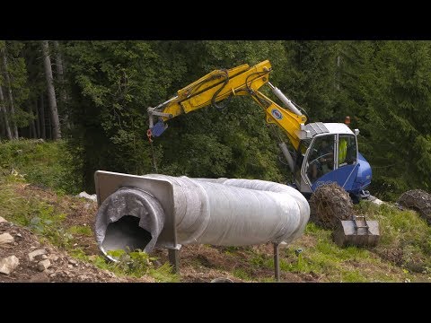 Montafon.TV - Baufortschritt Waldrutschenpark-Golm