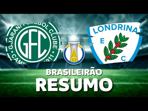 GUARANI 1 x 0 LONDRINA | 33ª RODADA DO BRASILEIRÃO SÉRIE B 2022