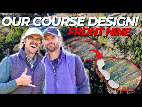 Redesigning our GOLF COURSE!! Front Nine Tour.