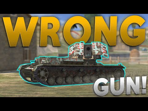 WOTB | WRONG GUN IS THE RIGHT GUN?