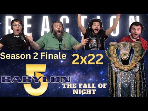 Babylon 5 Newbies React to 2x22 | The Fall of Night | Season Finale
