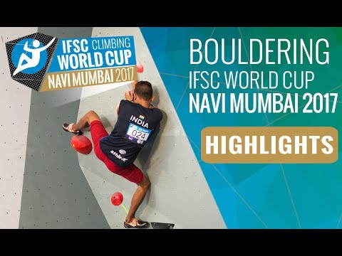 IFSC Climbing World Cup Navi Mumbai 2017 - Finals Highlights