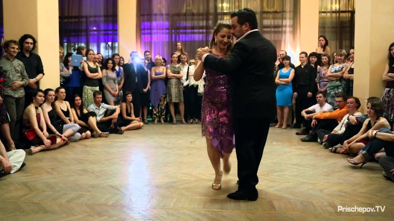 Video thumbnail for Fernando Galera & Vilma Vega, 2-4, Moscow, Milonga "El Color", 12.10.2013