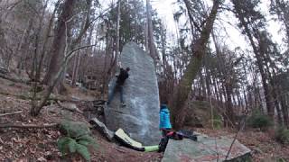 Video thumbnail of Dilettantenkante, 6a. Cresciano