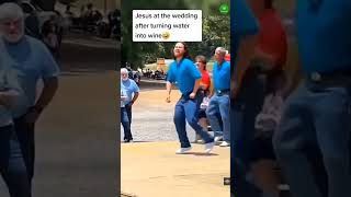 Jesus after turning water into wine ✝️🍷 #subscribe