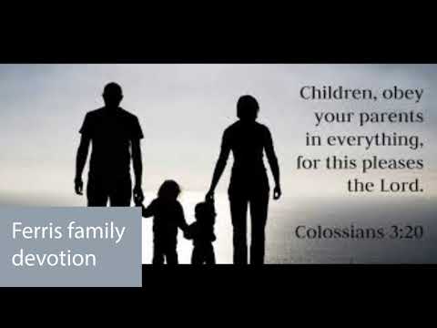 Daily Devotion by The Ferris Family 24 June 2021 Day 454