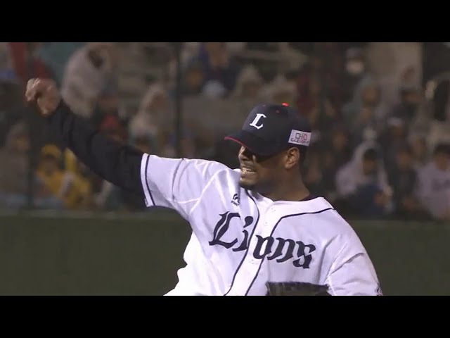 【6回表】力強い152キロの直球でライオンズ・カスティーヨが奪三振!! 2018/5/8 L-H