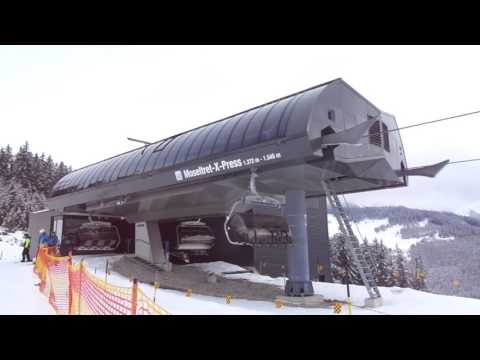 Bergstation 6er Sesselbahn Moseltret X-Press Gerlos / Zillertal Arena