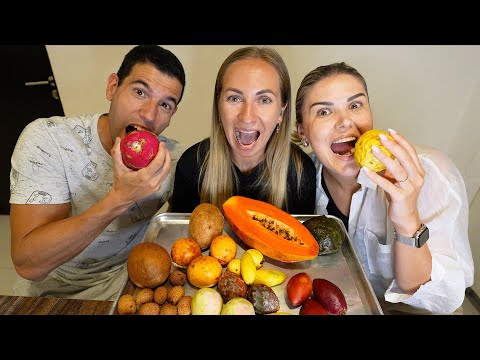 EXTRANJEROS PRUEBAN FRUTAS MEXICANAS EXÓTICAS por PRIMERA VEZ y QUEDAN IMPACTADOS 🇲🇽