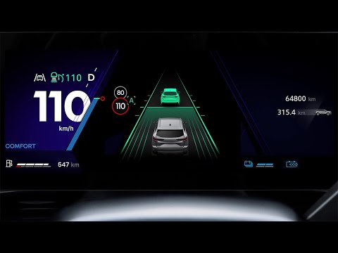 openR instrument panel - Austral full hybrid E-Tech - Renault