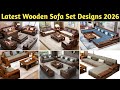 Latest Wooden Sofa Set Designs 2026 Sofa Design Sofa Set Wooden Sofa Set Designs