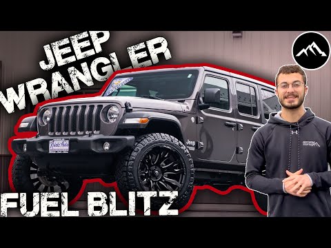 Lifted 2019 Jeep Wrangler w/Fuel Blitz Wheels & Nitto Tires!│ Krietz Customs