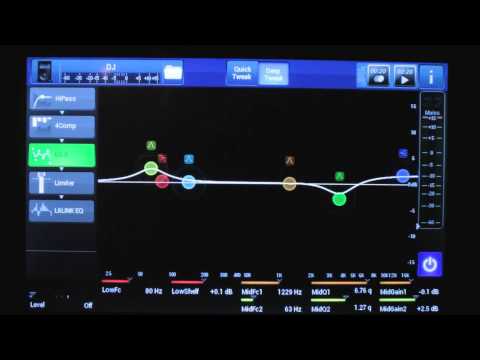 Line 6 StageScape M20d: Mixer Overview