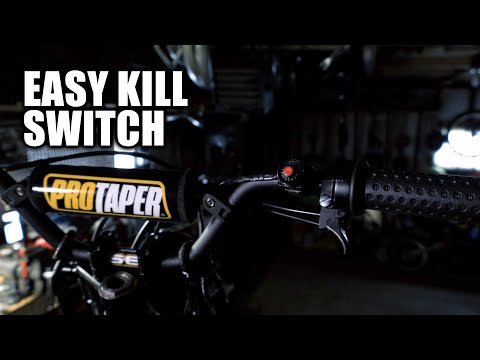 Easy Kill Switch install for Moped, Dirt Bikes and everything else
