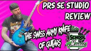 Video thumbnail for The Swiss Army Knife of Guitars - PRS SE Studio Review by Rob's School of Music
