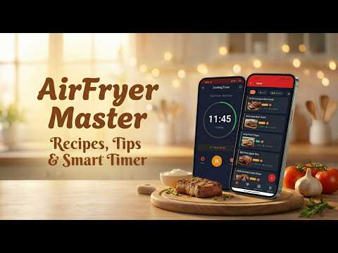 Air Fryer Recipes & Cook Timer