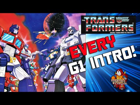 All Transformers US G1 Intros