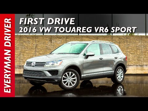 Here's the 2016 Volkswagen Touareg VR6 Sport on Everyman Driver