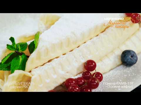 Миниатюра изображения товара Панель для мультипекаря Redmond RAMB-119 (тонкие вафли)