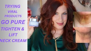 DOES GOPURE TIGHTEN & LIFT NECK CREAM WORK / MY RESULTS