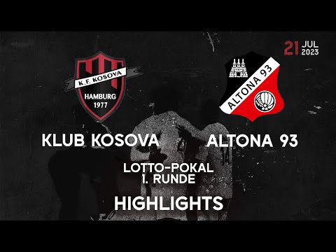 Klub Kosova - Altona 93 Highlights | Lotto-Pokal 1. Runde