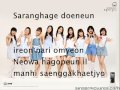 SNSD Girls' Generation Honey w/ lyrics ...