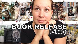 Book Release Week [VLOG] my lengthy to-do list, release party livestream, & lots of feels