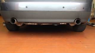 preview picture of video 'Audi A4 2 0   Special Exhaust by hamburgeastcustoms HD'