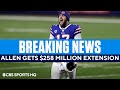 Josh Allen Signs a Contract Extension Worth Over a Quarter of a Billion Dollars with the Bills