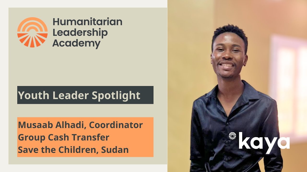 Spotlight on a Youth leader - Musaab Alhadi