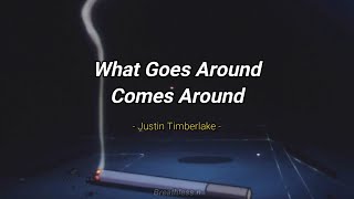Justin Timberlake - What Goes Around.../...Comes Around (Sub Español + Lyrics)