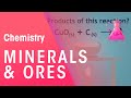 Minerals Ores The Extraction Of Minerals Environmental Chemistry FuseSchool