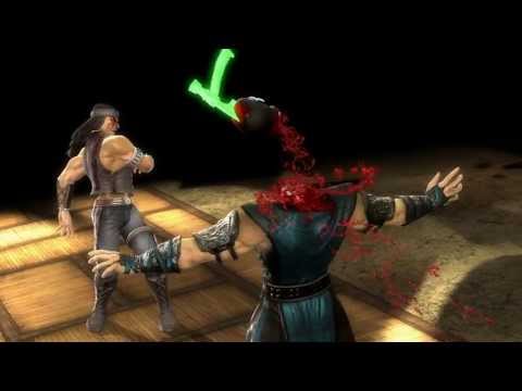 All of Kung Lao's Fatality Attack - Mortal Kombat Shaolin Monks Kung Lao  Fatality Full HD 1080p 