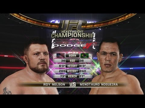 Roy Nelson vs. Big Nog in UFC Undisputed 3 Fight 3