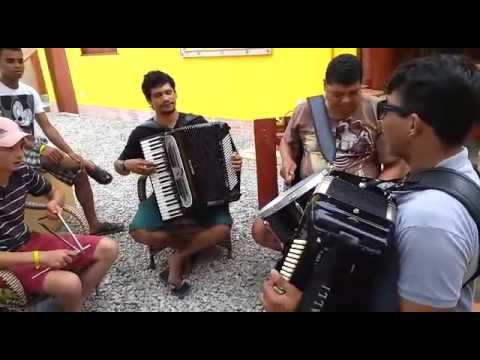 Isaac do Acordeon, Cosme Vieira, Scurinho e Lukinha em Itaúnas - ES
