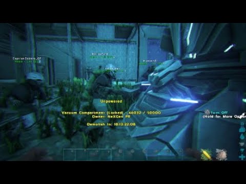 WIPE OF PR UNDERWATER BASE 200+ CRYO TAMES ARK PVP M TEK BEAR