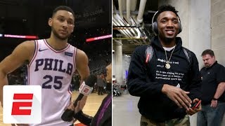 Ben Simmons responds to Donovan Mitchell&#39;s &#39;rookie&#39; shirt | ESPN