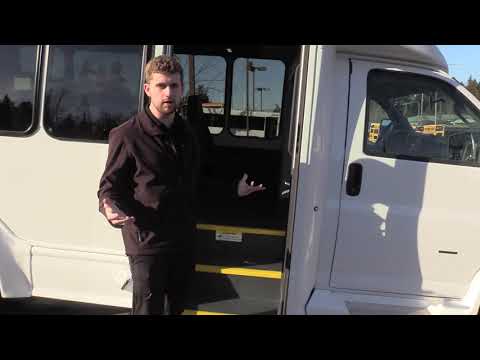 2020 Chevrolet Starquest 14 Passenger + Rear Luggage Shuttle Bus - S14058