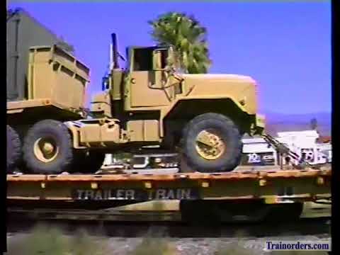 Classic Railroad Series 976 - Military West At Cabazon, CA 9/3/94