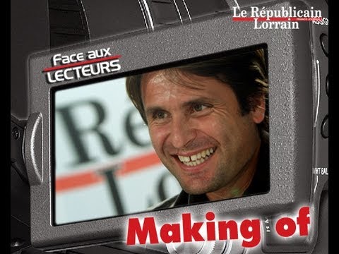 Making of Fabrice Santoro "Face aux lecteurs"