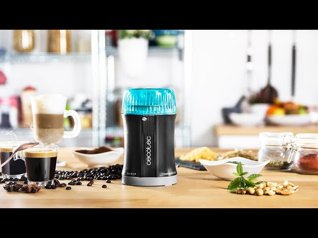 Moulin à café Cecotec TitanMill 200 Lames Titane Acier Brosse 200 W 50 g video