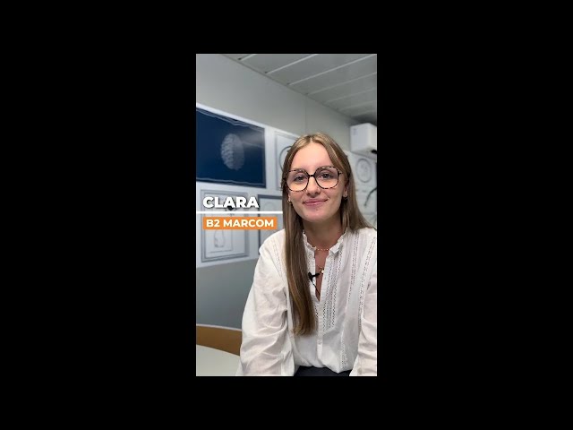 Interview Clara, Bachelor 2 Marketing & Communication