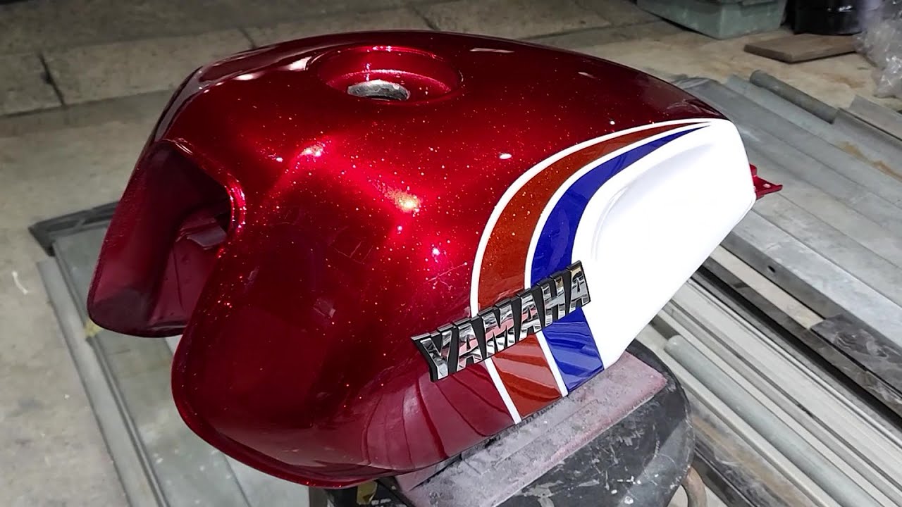 バイクの塗装方法【YAMAHA XJR400編】
