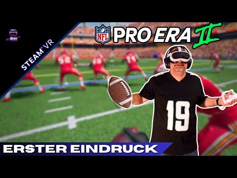 First Impression - NFL Pro Era II - The Quarterback Sim - PCVR // Pico4 #NFLPROERA