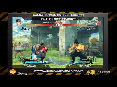 Gnouz RB1S3 - SSF4 - Starnab vs Renegad