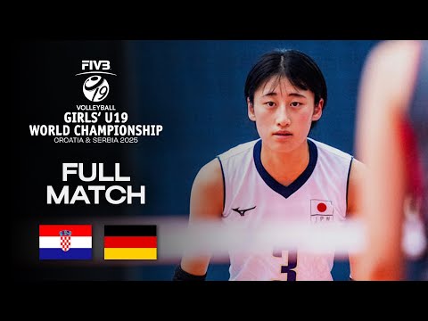 Croatia vs. Germany - Pool A (CRO) | Girls' U19 World Champs 2025 - Full Match