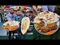 थाली से बड़ा Naan Or मलाईदार FISH CURRY खाने दूर द